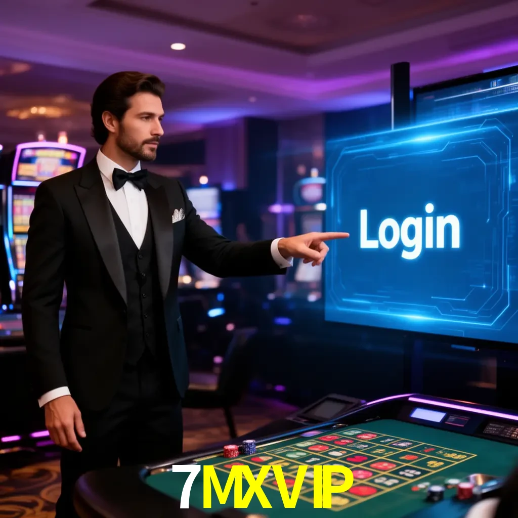 7MXVIP Login - OTP, cuenta y soporte Pantalla 7MXVIP Login con OTP, contraseña, cuenta segura y soporte móvil